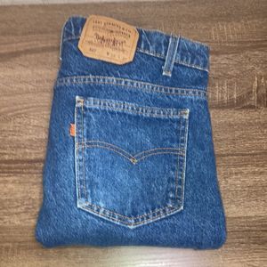 Mens Vintage 1994 Levi’s 517 Dark Wash Size 38x31